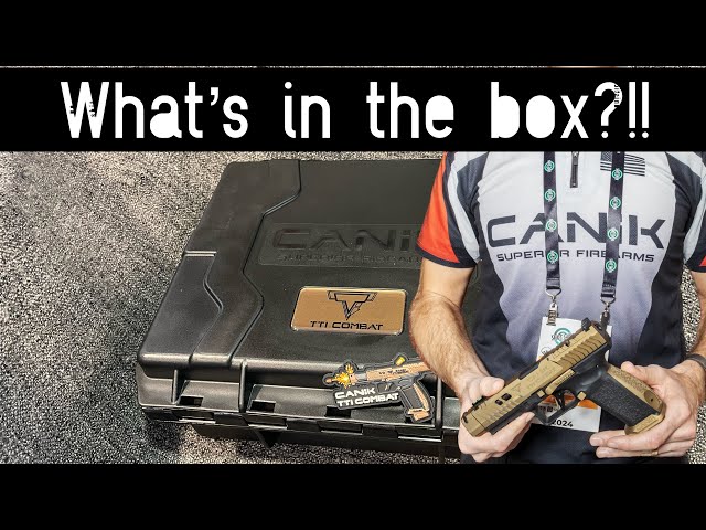 Canik TTI Combat “what’s in the box”