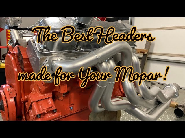 Big Block A Body TTI Headers Unboxing and Mock Up #mopar #bigblock #engine #nonamenationals