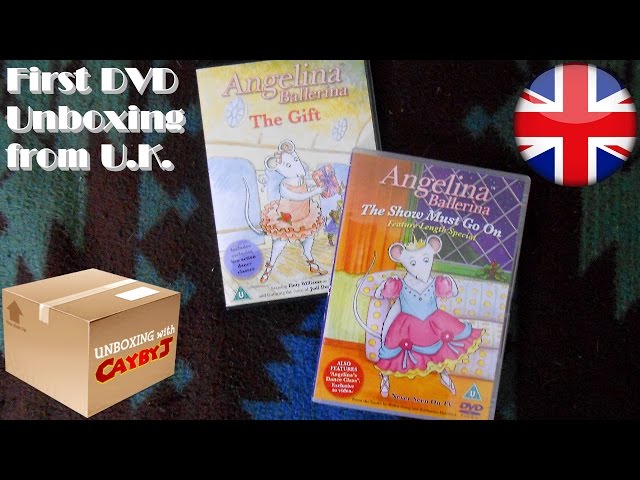 Unboxing with CaybyJ: Two "Angelina Ballerina" DVDs from The U.K.