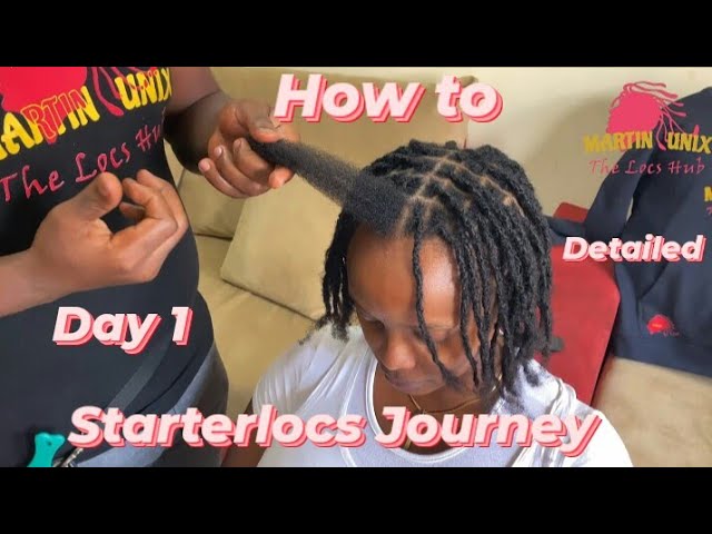 Perfect Starter Locs Tutorial / Interlocking & Instant Crochet Method