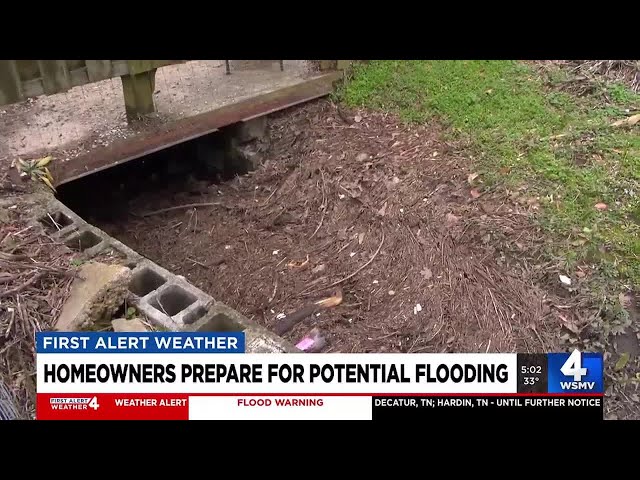 Inglewood homeowners prepare for possible flooding