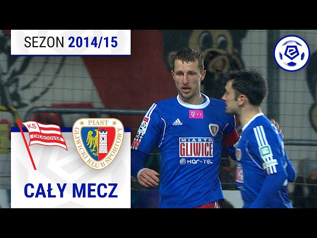 (1/2) Cracovia - Piast Gliwice | CAŁY MECZ | Ekstraklasa 2014/15 | 24. Kolejka