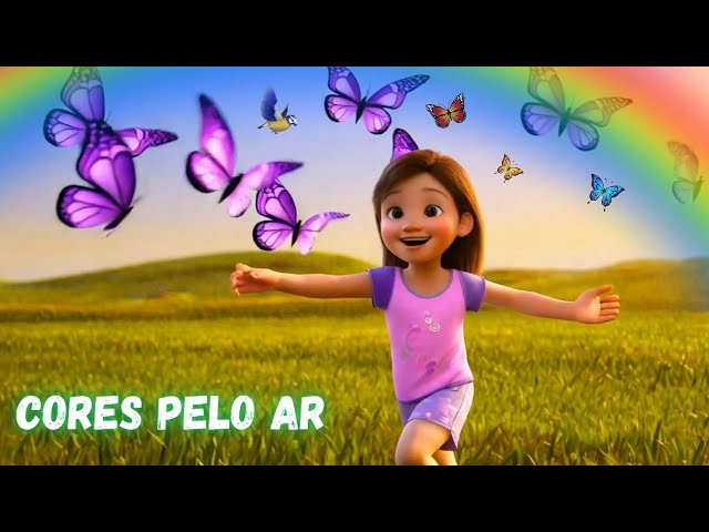 Cores pelo Ar  - Cante e Conte Kids 🌈🦋  #canteecontekids