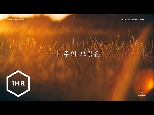 [1시간] 내 주의 보혈은 (I Hear Thy Welcome Voice) Piano Cover