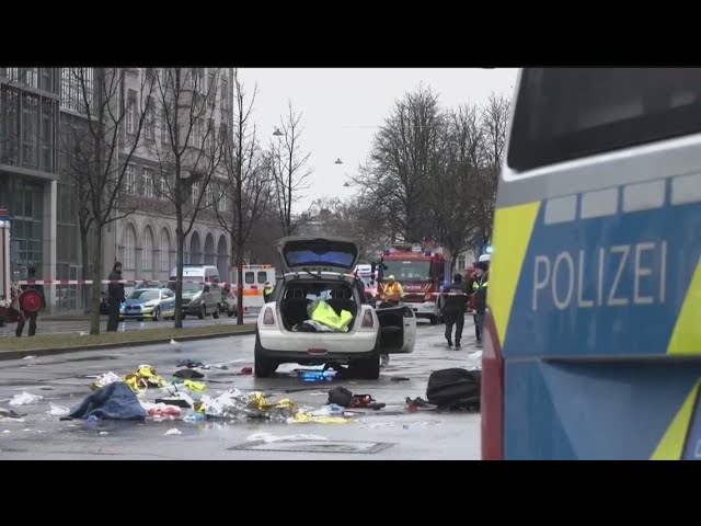 Car plows into 28 people in Germany