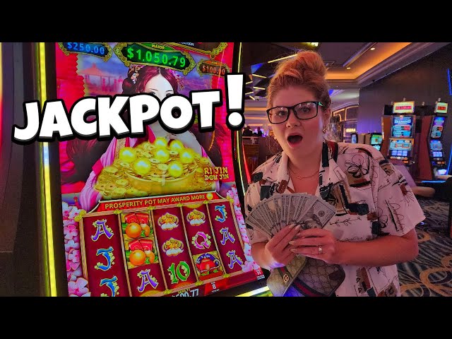 I Landed a JACKPOT My First Time Playing the NEW Prosperity Link in Las Vegas!