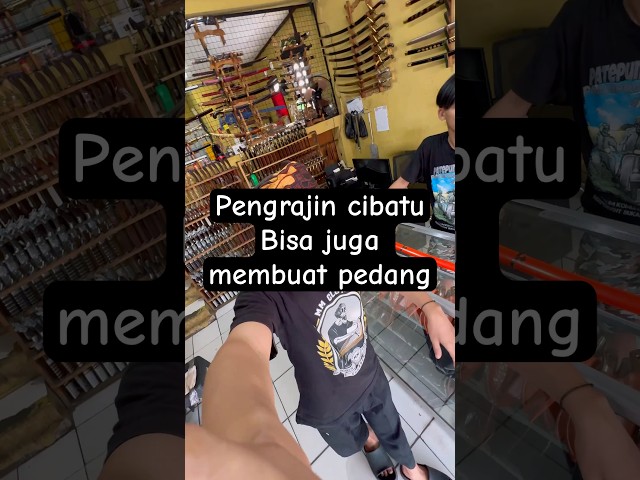 Bukan hanya golok dan pisau pengrajin cibatu bisa membuat semuanya #kangaridcibatu #perkakascibatu