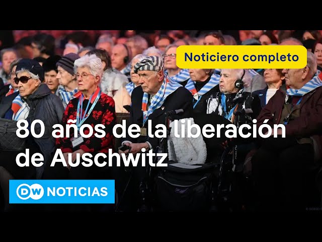 🔴 DW Noticias del 27 de enero: El mundo recuerda los horrores del Holocausto [Noticiero completo]