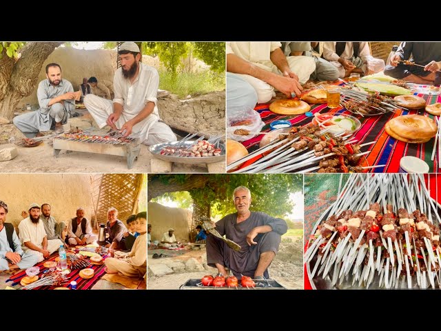 Cooking tasty KABAB || Afghan Village lifestyle  پختن کباب مزه دار