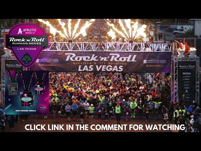 (🔴𝐋𝐢𝐯𝐞) @ Rock 'n' Roll Las Vegas Marathon 2025 - Livestream