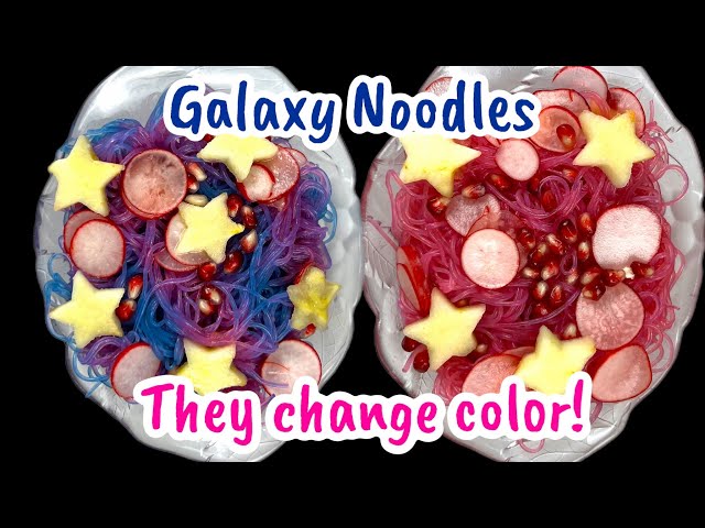 Galaxy Noodles that Change Color! | Sprinkle Time