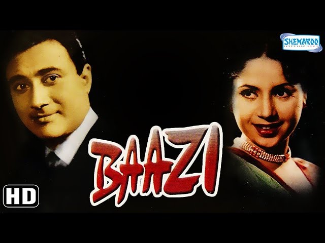 Baazi (1951) | Dev Anand | Geeta Bali | Kalpana Kartik | Johnny Walker | Old Classic Movie