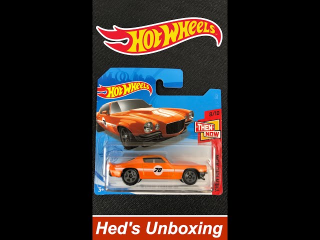 Hot Wheels 1970 Chevrolet Camaro RS - Then and Now - GTB37  #shorts