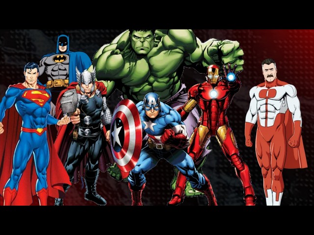 DC Universe vs Marvel Universe Fight