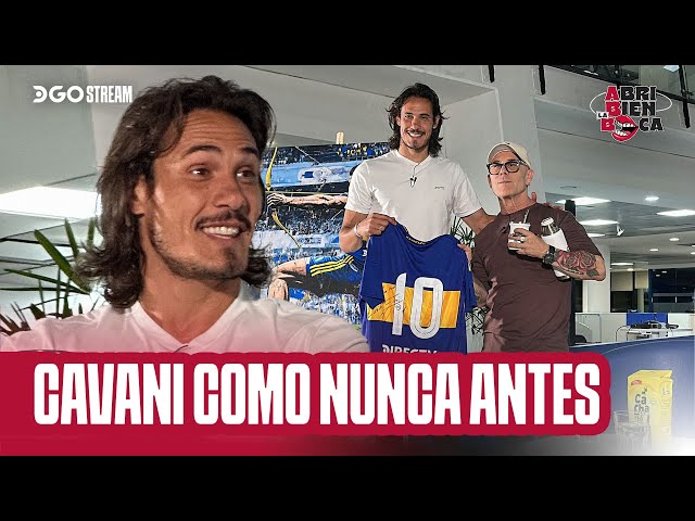 ENTREVISTA EXCLUSIVA a EDINSON CAVANI x MARTÍN VÁZQUEZ | Abrí Bien la Boca | DGO 13/2