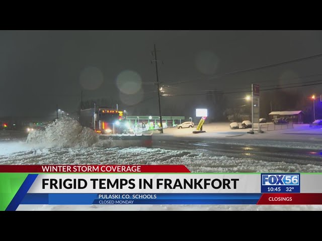 Frankfort mayor speaks on plan to clear roadways