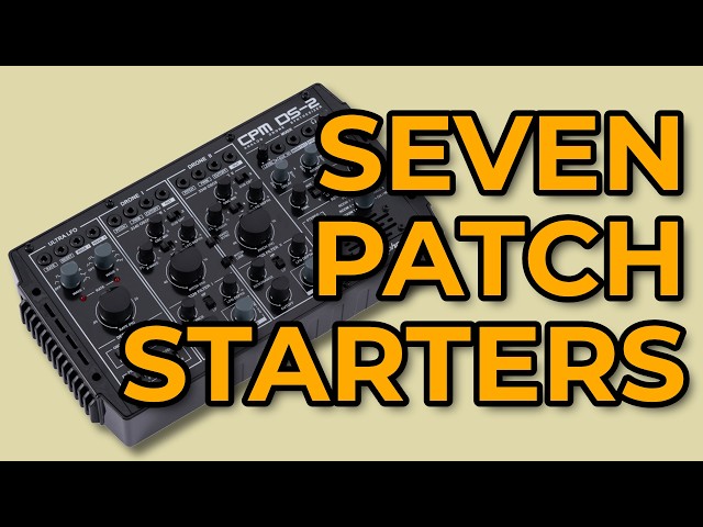 Stylophone DS-2: Seven Fun Patch Ideas to Spark Your Dronespiration!