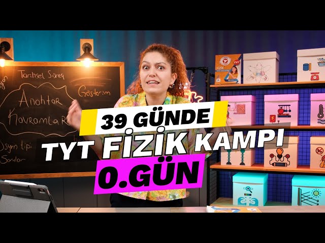 Sıfırdan 39 günde TYT Fizik Kampı 0.Gün