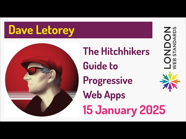 hitchhikers guide to progressive web apps