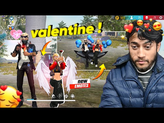 Free Fire mai Valentine 😍 Badge99 - Garena Free Fire