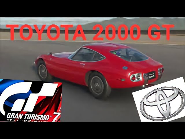 Toyota 2000 GT driving in Gran Turismo 7