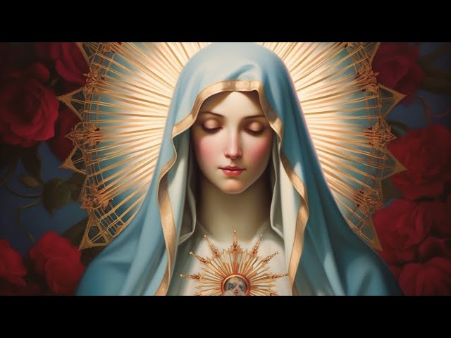 VIRGIN MARY HEALING YOU WHILE YOU SLEEP - PROTECTS YOU AND TRANSMUTES YOU FROM ALL BAD VIBES, 432 Hz