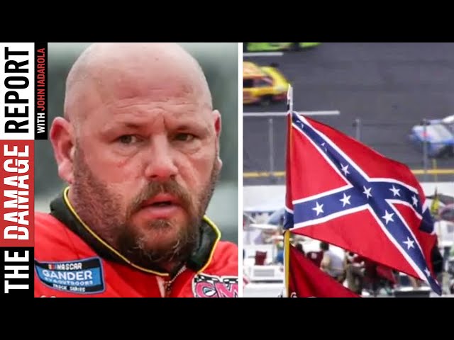 LOSER Nascar Driver Cries Over Confederate Flag Ban