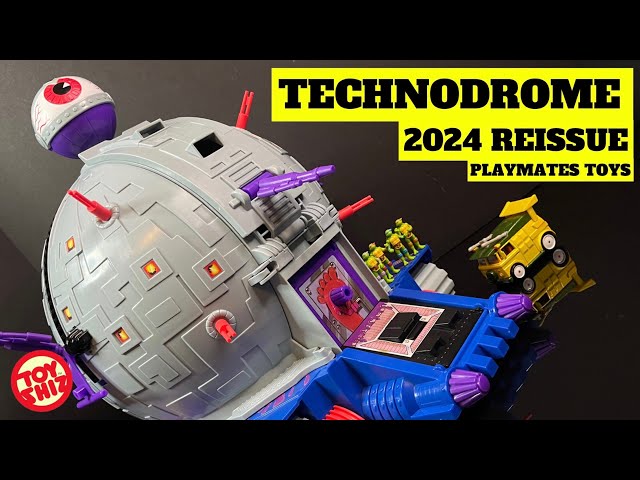 2024 TMNT TECHNODROME REISSUE | 40th Anny Turtles | Playmates Toys