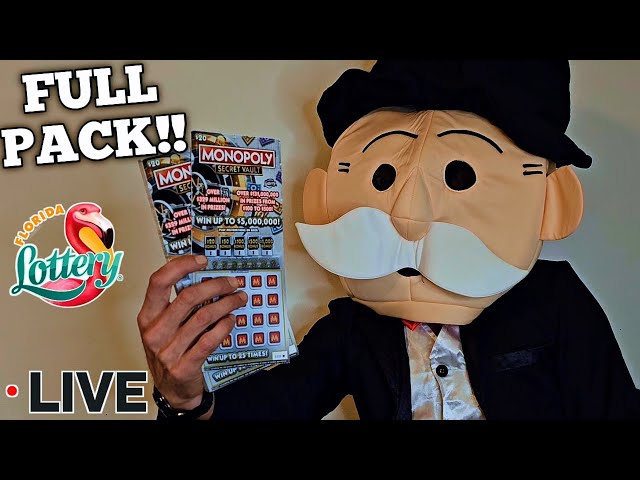 Full Pack of Monopoly VS Goldrush Tickets Live | Scratch Life