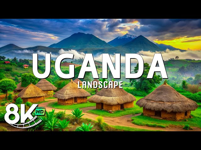 Explore Uganda | Top Most Unique Travel Destinations in Uganda 🌍 Travel Video 8K