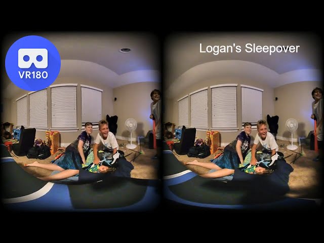 Logan has a sleepover with his best friends, what will break first!