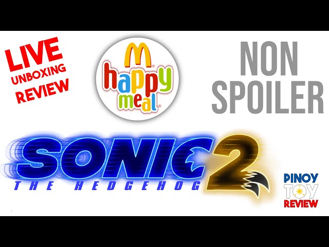 Mc Donald's Happy Meal Sonic 2 | Pinoy Toy Review