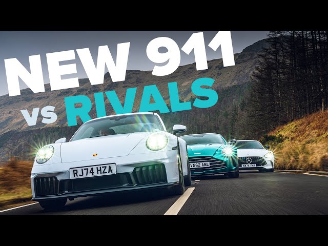 NEW Porsche 911 Carrera GTS vs Aston Martin Vantage vs Mercedes-AMG GT63  | New 911 faces its rivals