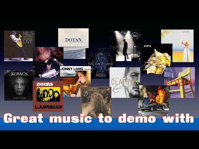 Great music to demo with