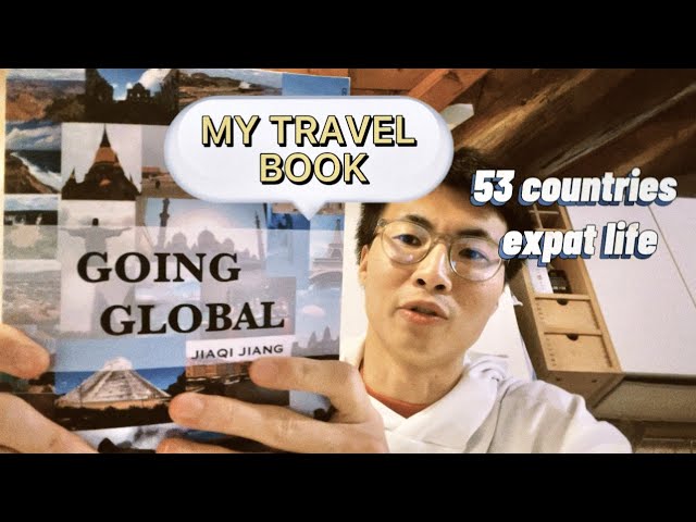 53 countries and expat life: my book | Livro de viagem do asiático depois 53 países