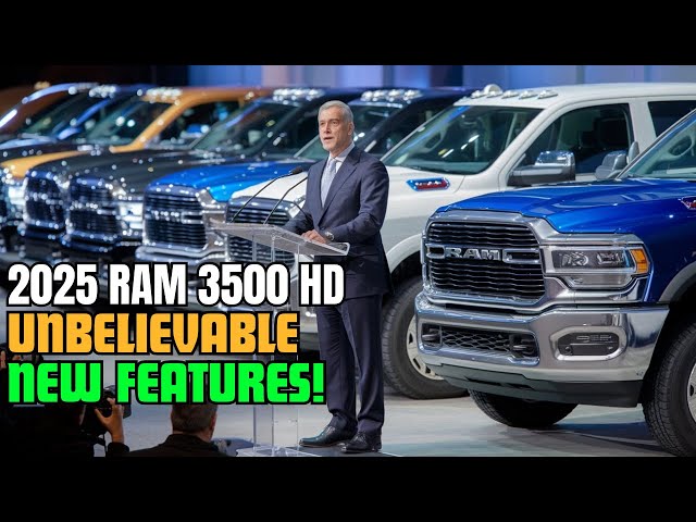 2025 RAM 3500: The Game-Changing Features That Will Blow Your Mind! Heavy Duty Pickup Truck Review!