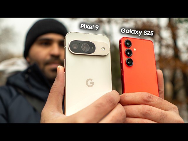 Galaxy S25 vs. Pixel 9: A REAL Day in the Life | Camera & Battery Test!