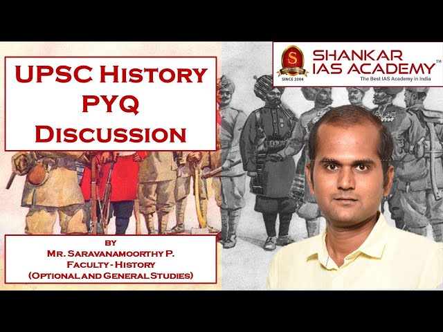 UPSC Previous year questions series || Modern Indian History (session 1) || UPSC prelims 2023 || SIA