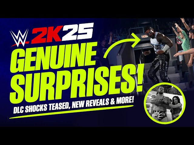 WWE 2K25: DLC "Genuine Surprises" Teased, Announcement & Latest Reveals!