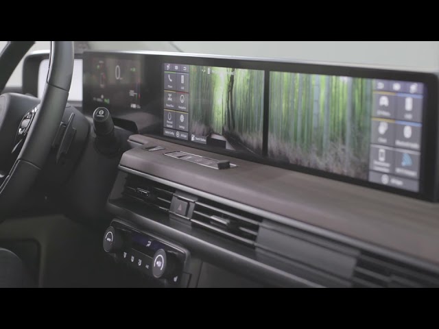 2020 Honda E infotainment demonstration