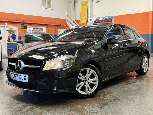 MERCEDES-BENZ A-CLASS 1.5 A180d Sport Hatchback 5 Door Diesel Manual Black Euro 6 1 Former Keeper