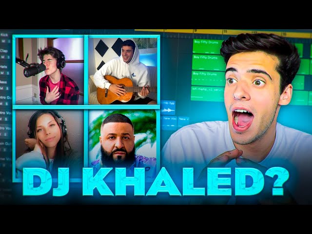 I Was DJ Khaled For A Week? *we made a banger*