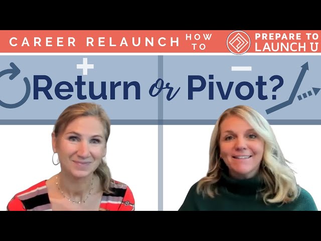 Determining whether to return to your old job/field or to pivot into something new