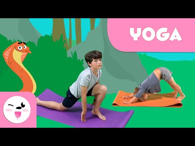 YOGA para crianças | Saudação ao sol e Yoga com animais | Recopilação