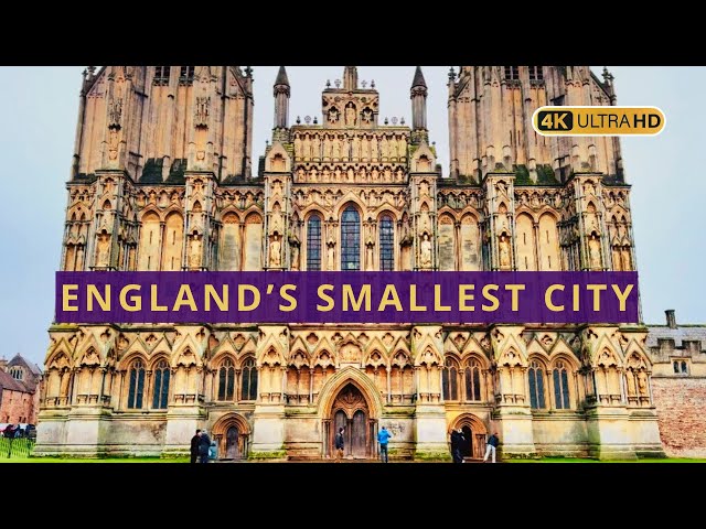 England's Smallest City: WELLS | A festive tour through Cathedral | Town Centre | Bishop's Palace |