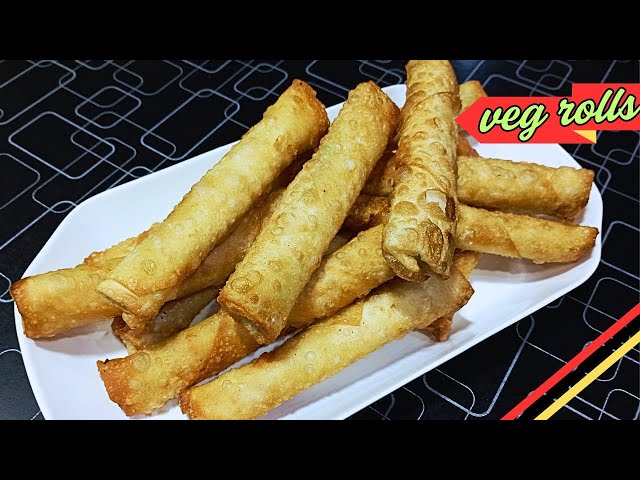 Tastiest Snacks Recipes ||vegetable rolls easy recipe