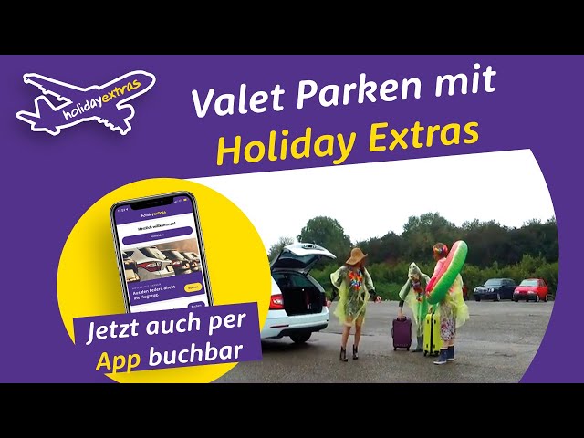 Valet Parken mit Holiday Extras