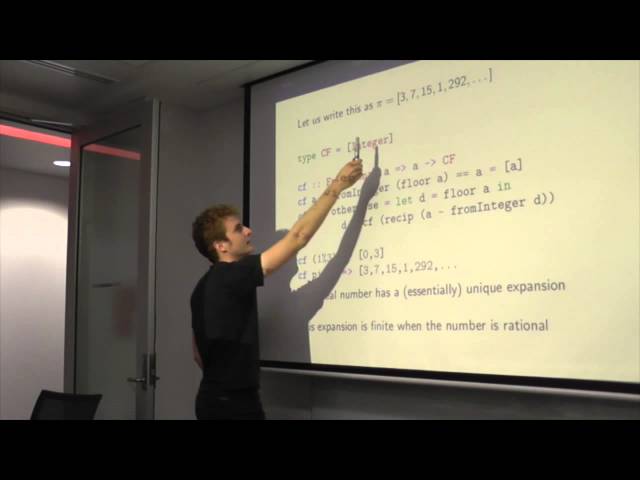 Exact Real Arithmetic in Haskell - Mitchell Riley - BFPG 2015-05