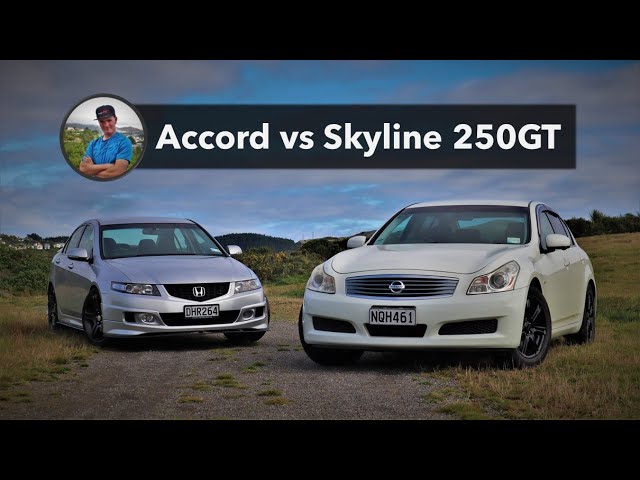 Nissan Skyline 250GT vs Honda Accord Euro S