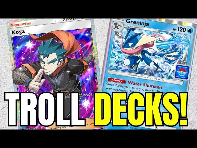 My New Favorite Troll Decks In Pokemon TCG Pocket!